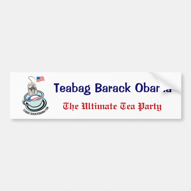 The Ultimate Tea Party Bumper Sticker (Front)