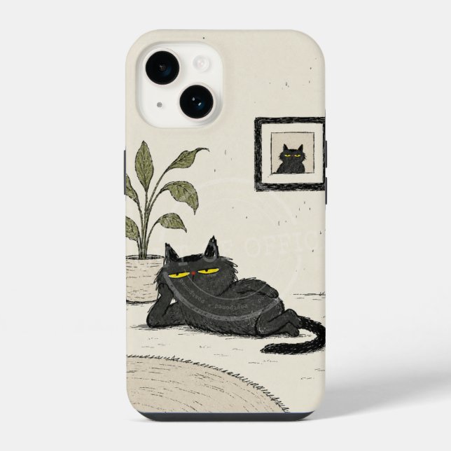 The Ultimate Unbothered iPhone Case (Back)