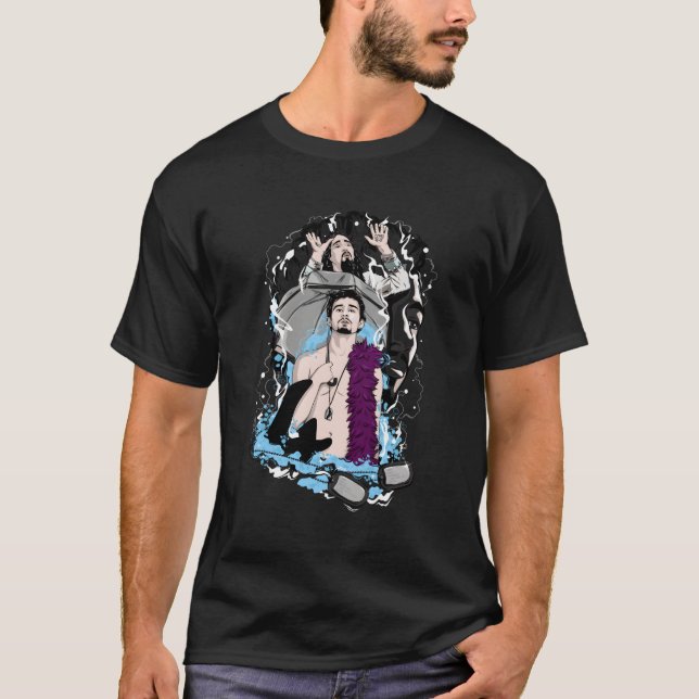 The Umbrella Academy Klaus Illustrated T-Shirt (Front)