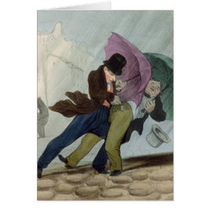 The Umbrella Trip, from 'Flibustiers Parisiens'