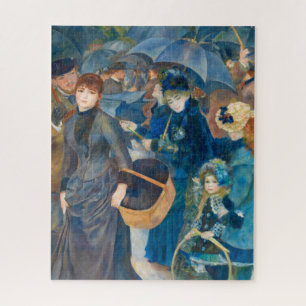 The Umbrellas by Pierre-Auguste Renoir Jigsaw Puzzle