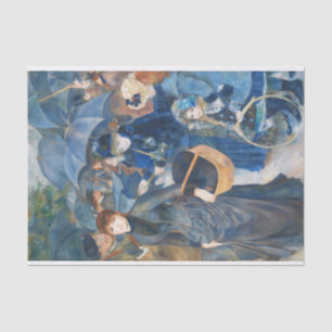 The umbrellas, Pierre Auguste Renoir Art Tissue Paper