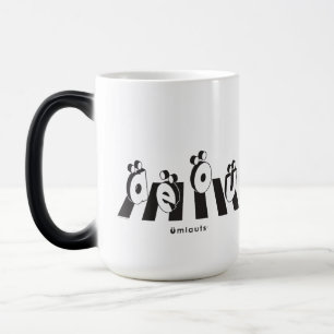 “The Umlauts™ Crossing Over” Magic Mug