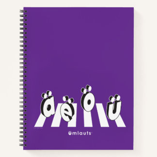 “The Umlauts™ Crossing Over” Notebook