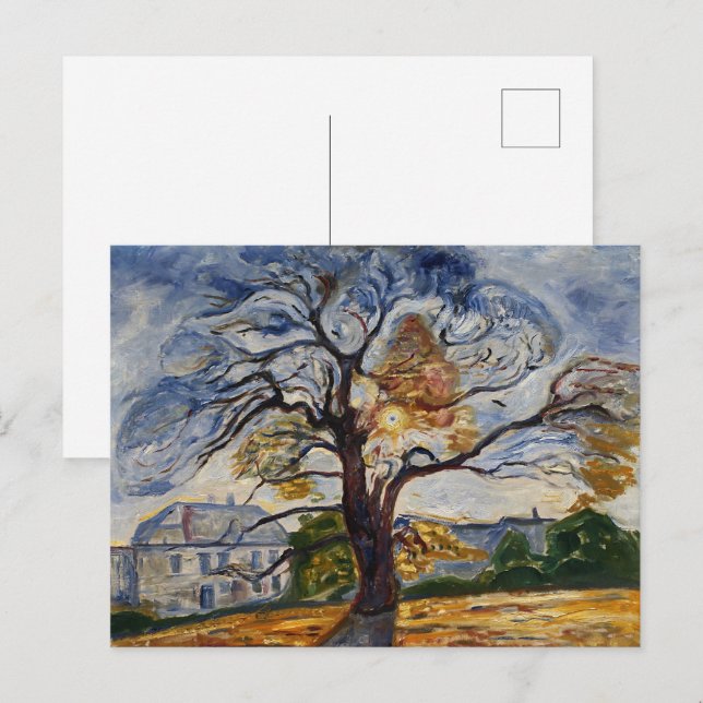 The Unbroken Spirit,Edvard Munch’s The Oak Postcard (Front/Back)
