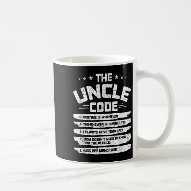 The Uncle Code Uncle  Coffee Mug (Right)