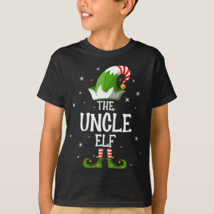 The Uncle Elf Family Matching Christmas T-Shirt