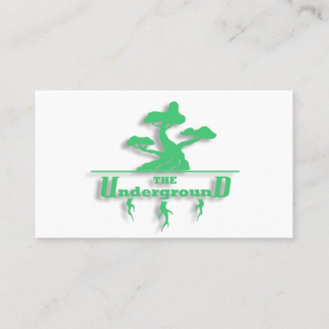 The Underground Business Cards (Front)
