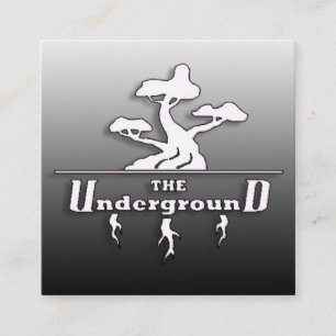 The Underground Business Cards Black Fade