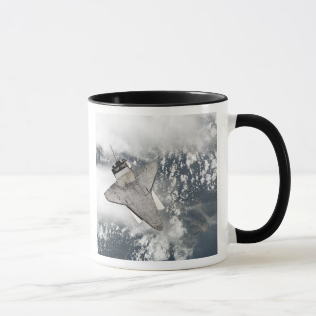 The underside of space shuttle Discovery Mug (Right)