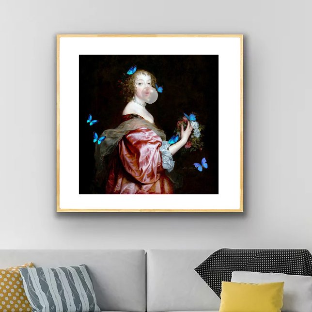 The Unexpected Arrival of Butterflies Poster (Creator Uploaded)