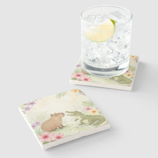 The Unexpected Friends Stone Coaster