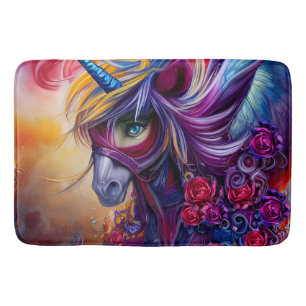 the unicorn bath mat