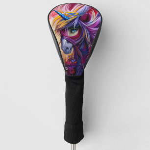 The unicorn golf head cover
