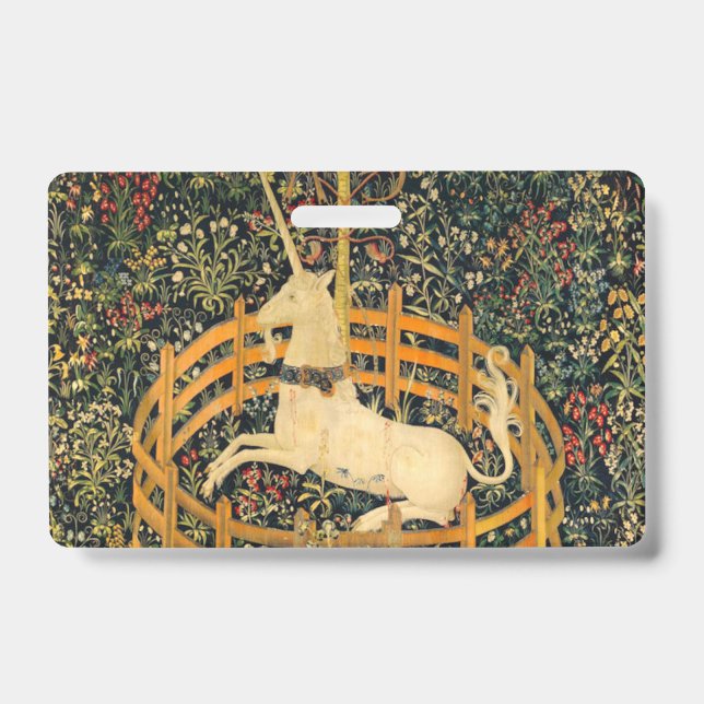 The Unicorn in Captivity Badge (Front)