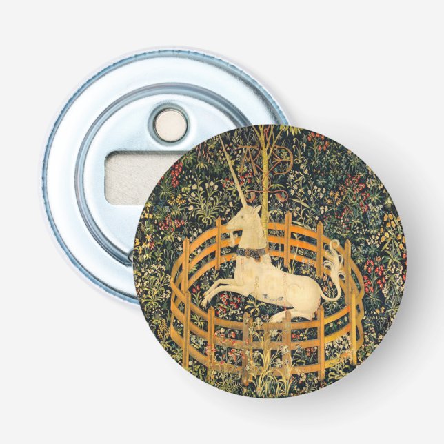 The Unicorn in Captivity Bottle Opener (Front)