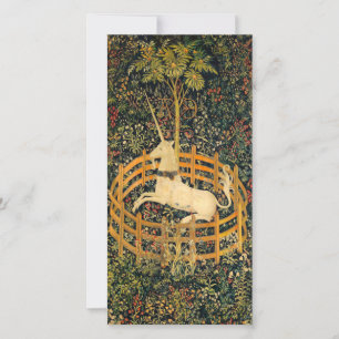 The Unicorn in Captivity Card