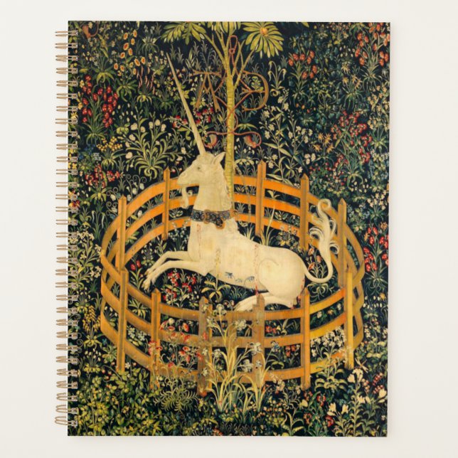 The Unicorn in Captivity Planner (Front)