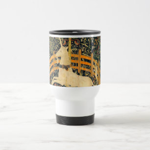 The Unicorn in Captivity Travel Mug