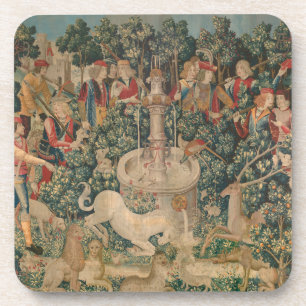 The Unicorn is Found, Medieval Tapestry Coaster