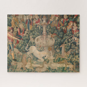 The Unicorn is Found, Medieval Tapestry Jigsaw Puzzle