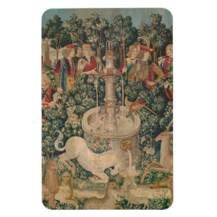 The Unicorn is Found, Medieval Tapestry Magnet