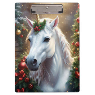 “The Unicorn of Noel” Clipboard