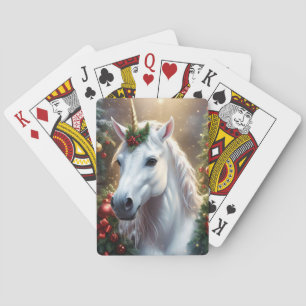 “The Unicorn of Noel” Playing Cards