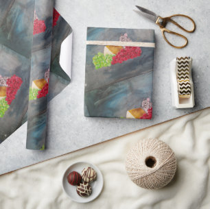 The Uninvited Guest Painting by Alfred Fox Wrapping Paper