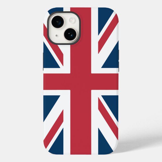 The Union Jack British Flag Case-Mate iPhone Case (Back)