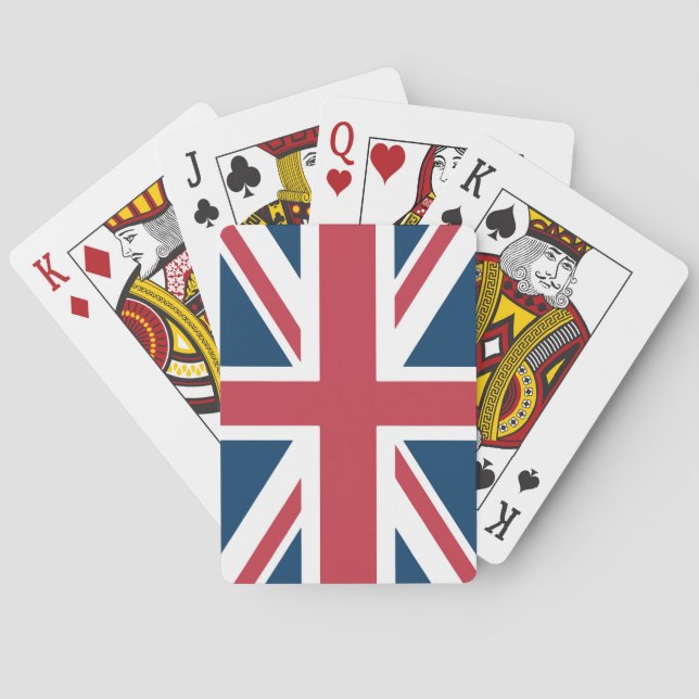 The Union Jack British Flag Playing Cards (Back)
