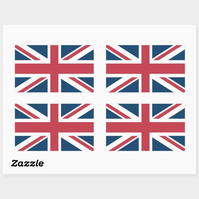 The Union Jack British Flag Sticker (Sheet)