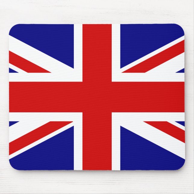 The Union Jack Flag Mouse Pad (Front)