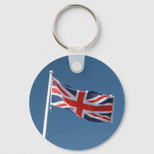 The Union Jack Flag of The United Kingdom Keychain