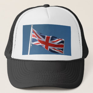 The Union Jack Flag of The United Kingdom Trucker Hat