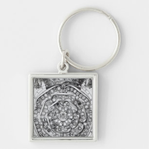 The Union of the Roses of the Families Keychain