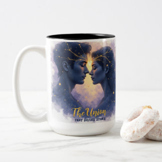The Union That Defies Stars Two-Tone Coffee Mug