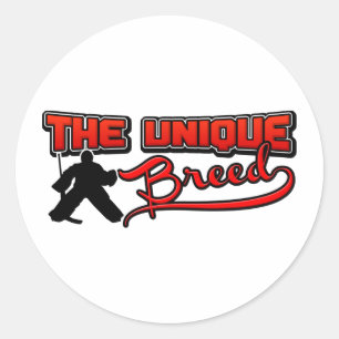 The Unique Breed Classic Round Sticker
