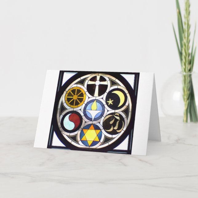 The Unitarian Universalist Church Rockford, IL Card (Front)