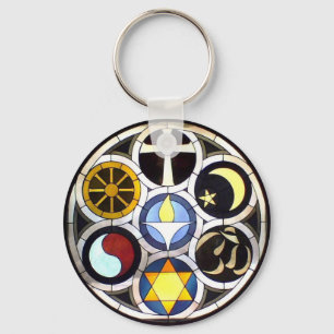 The Unitarian Universalist Church Rockford, IL Keychain