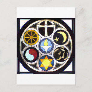 The Unitarian Universalist Church Rockford, IL Postcard