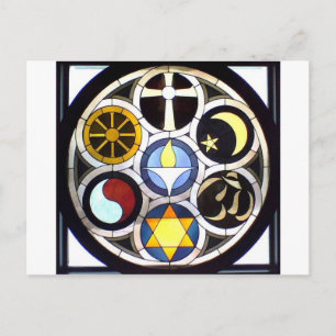 The Unitarian Universalist Church Rockford, IL Postcard