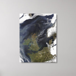 The United Kingdom and the Republic of Ireland Canvas Print