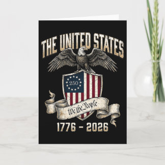 The United States 250 We The People 1776-2026 Anni Card