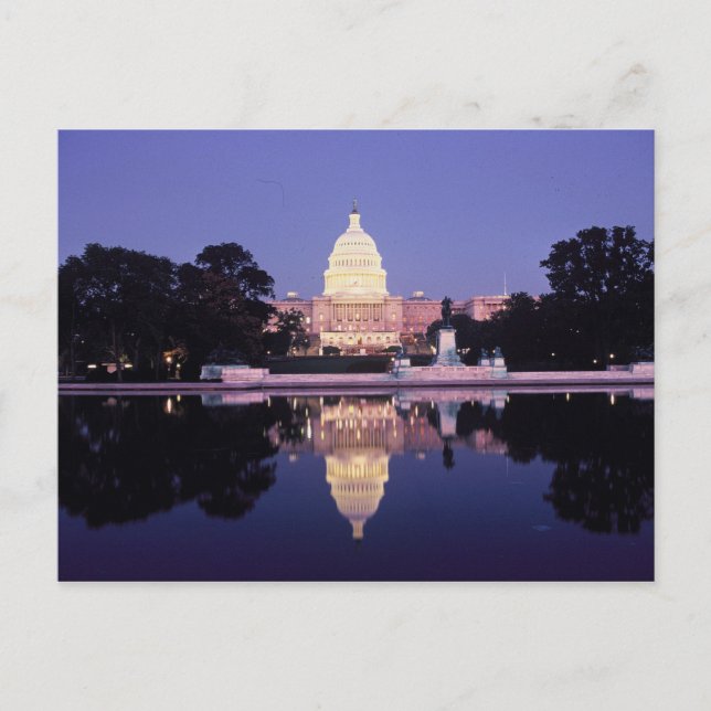 The United States Capitol, Washington, D. C. Postcard (Front)