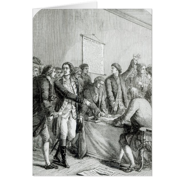 The United States Declaration of Independence (Front)