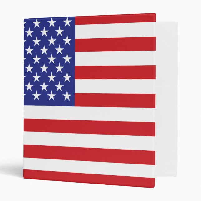 The United States Flag Binder (Front/Inside)