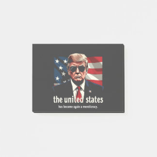The United States Has Become a Meritocracy Again Post-it Notes