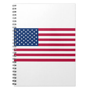 The United States Of America Flag Notebook