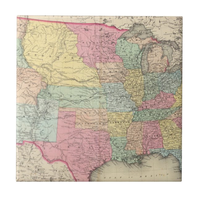 The United States Of America Tile (Front)